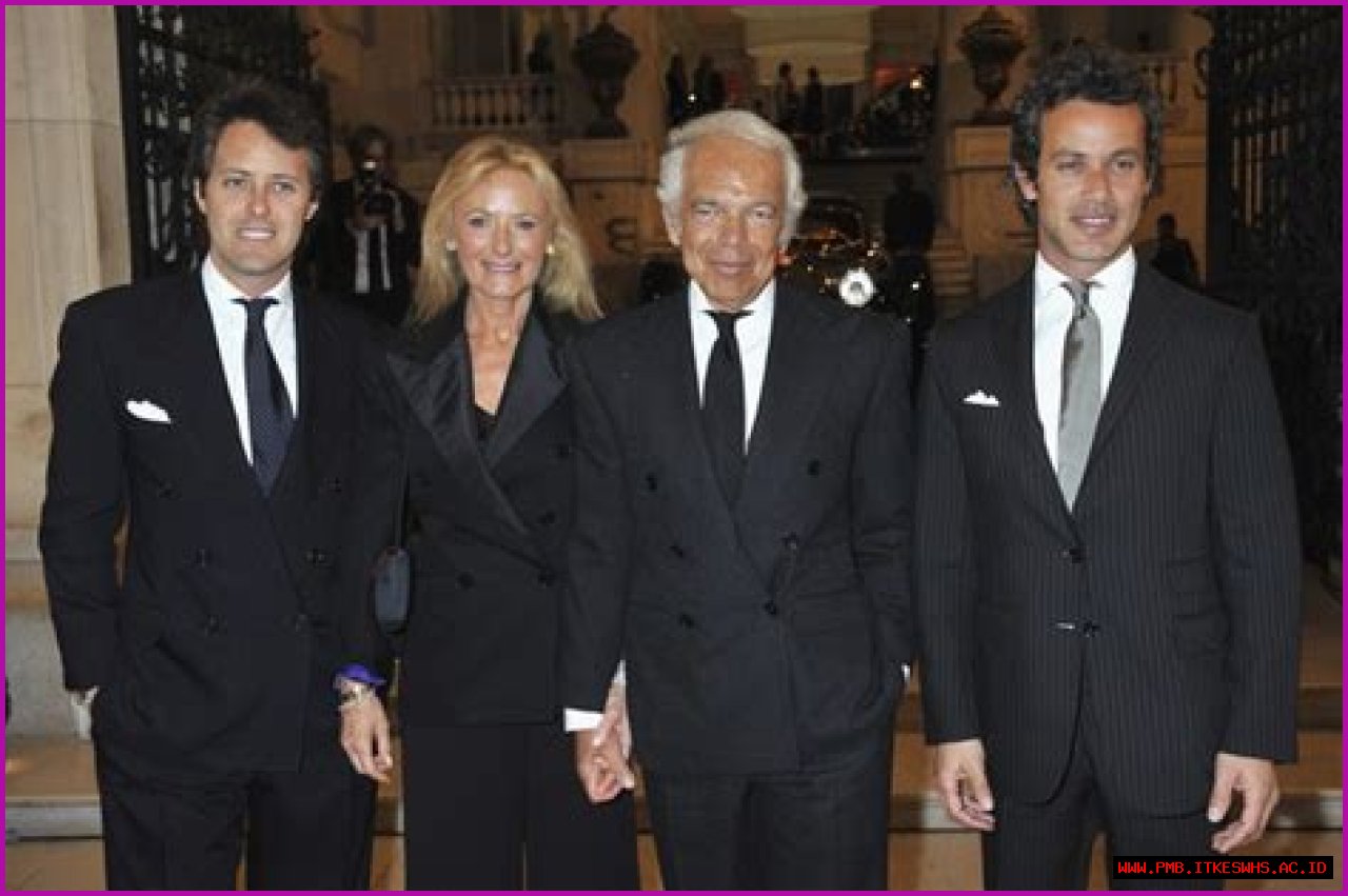 Famous American Designer Ralph Lauren's family: wife and kids
